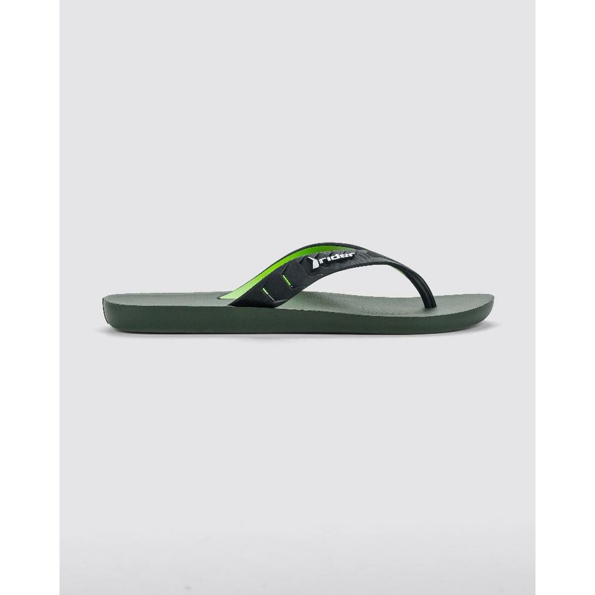 Strandtofflor för män Rider RIDER STREET DUO THONG AD R12430 BC599 Grön finns hos Aktivcamping