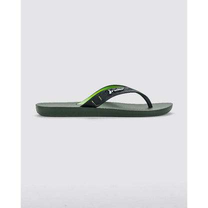 Strandtofflor för män Rider RIDER STREET DUO THONG AD R12430 BC599 Grön finns hos Aktivcamping