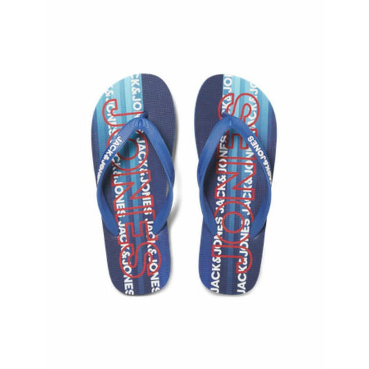 Strandtofflor herr Jack & Jones JFWLOGO 2.0 FLIP FLOP 12251259 Blå finns hos Aktivcamping