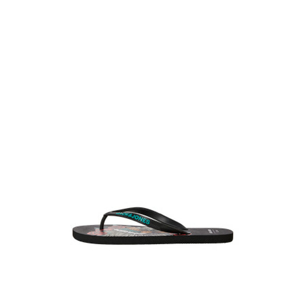 Strandtofflor herr Jack & Jones JFWSKULLS FLIP FLOP 12280854 Svart finns hos Aktivcamping