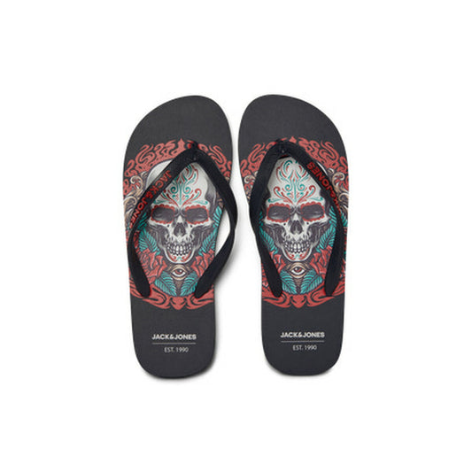 Strandtofflor herr Jack & Jones JFWSKULLS Svart finns hos Aktivcamping