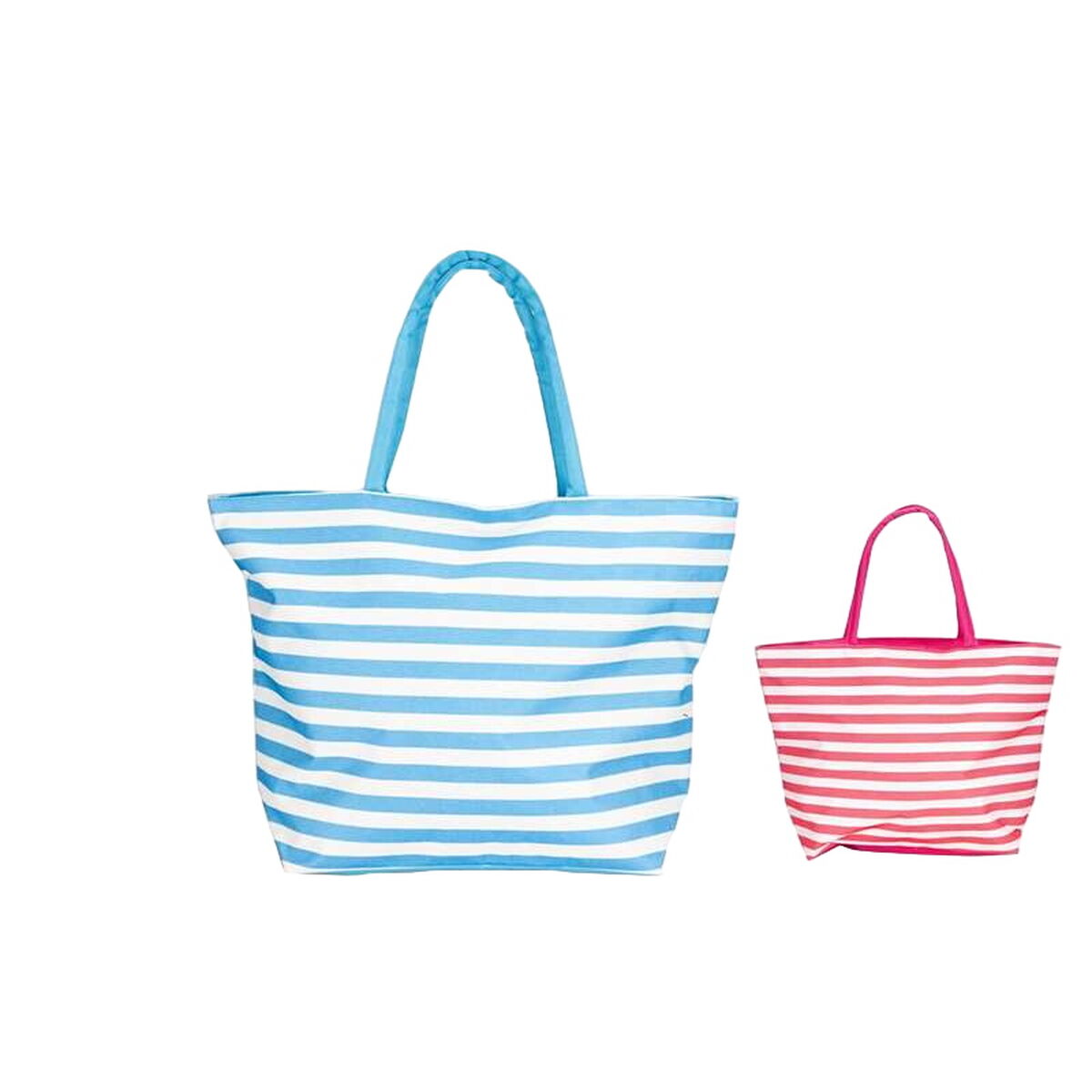 Strandväska Bismark Blå Rosa Oxford 50 x 16 x 35 cm finns hos Aktivcamping