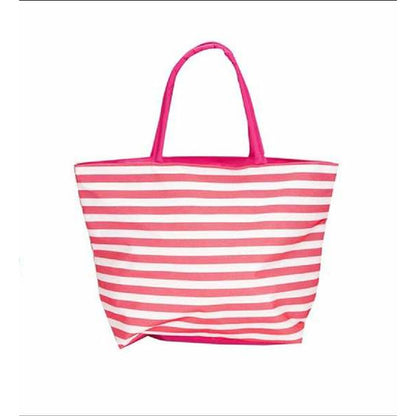 Strandväska Bismark Blå Rosa Oxford 50 x 16 x 35 cm finns hos Aktivcamping