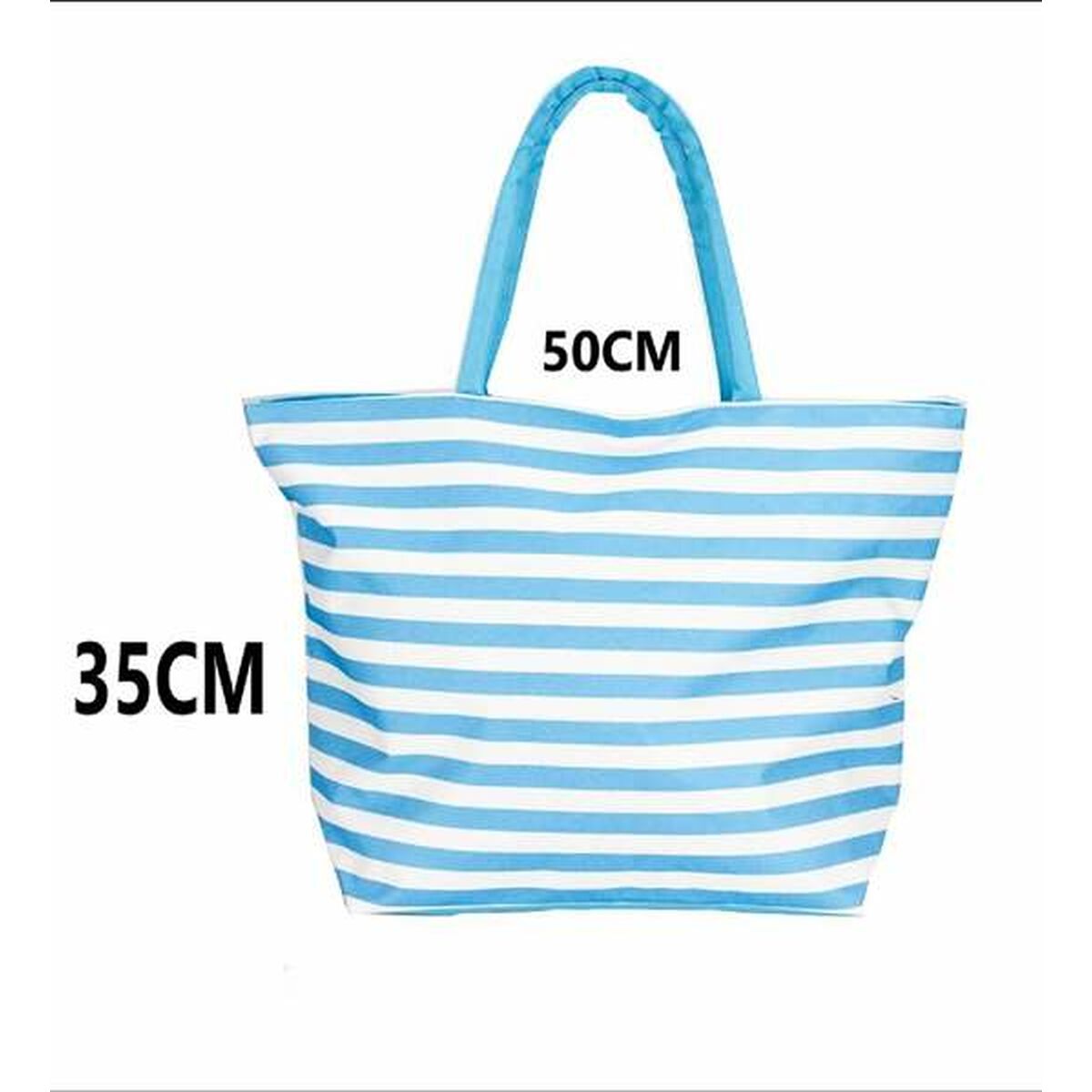 Strandväska Bismark Blå Rosa Oxford 50 x 16 x 35 cm finns hos Aktivcamping