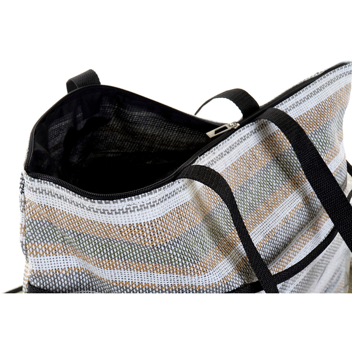Strandväska DKD Home Decor Blå Brun Grön Grå Mint PVC Kanvas 44 x 23 x 62 cm (2 antal) finns hos Aktivcamping
