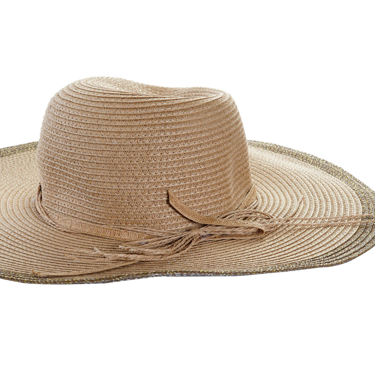 Strandväska DKD Home Decor Brun Grön Beige Mint Fibrer 43 x 10 x 28 cm (2 antal) finns hos Aktivcamping