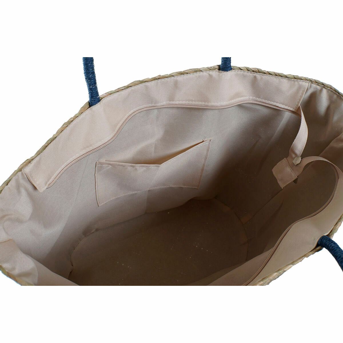 Strandväska DKD Home Decor Orange Naturell Marinblå Fibrer 49 x 18 x 37 cm (2 antal) finns hos Aktivcamping