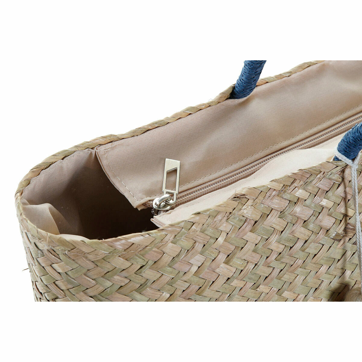 Strandväska DKD Home Decor Orange Naturell Marinblå Fibrer 49 x 18 x 37 cm (2 antal) finns hos Aktivcamping