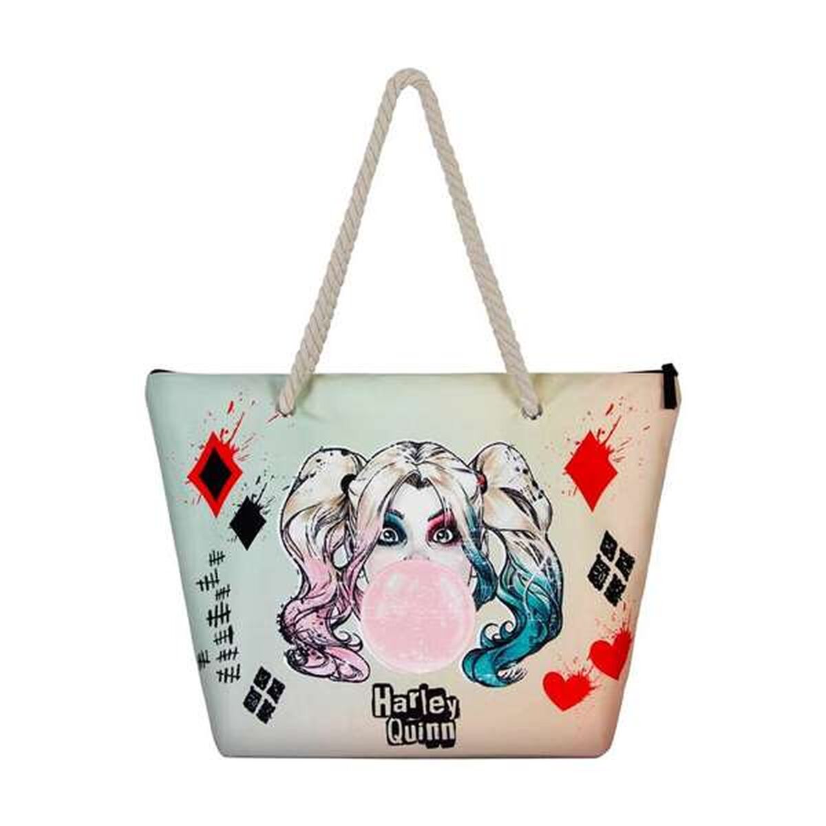 Strandväska Harley Quinn Multicolour finns hos Aktivcamping