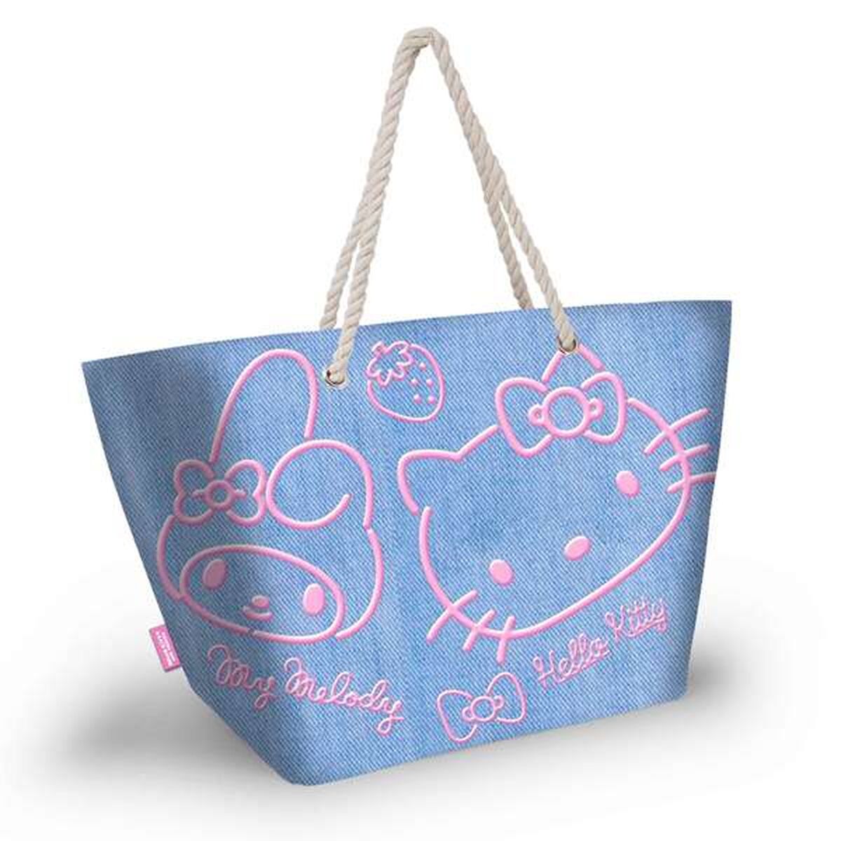 Strandväska Hello Kitty Blå finns hos Aktivcamping