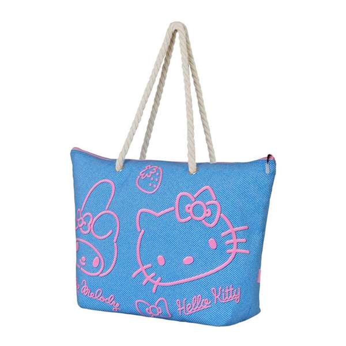 Strandväska Hello Kitty Blå finns hos Aktivcamping