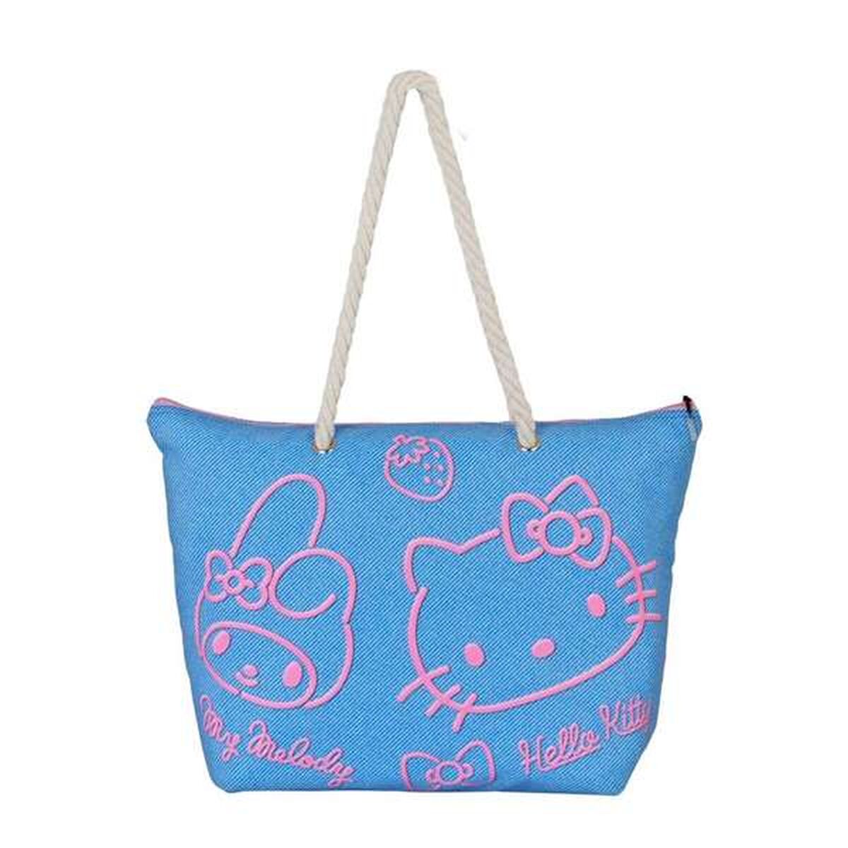 Strandväska Hello Kitty Blå finns hos Aktivcamping