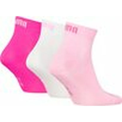 Strump paket Puma QUARTER PLAIN 3P 701230337 442 Rosa 3 Delar finns hos Aktivcamping