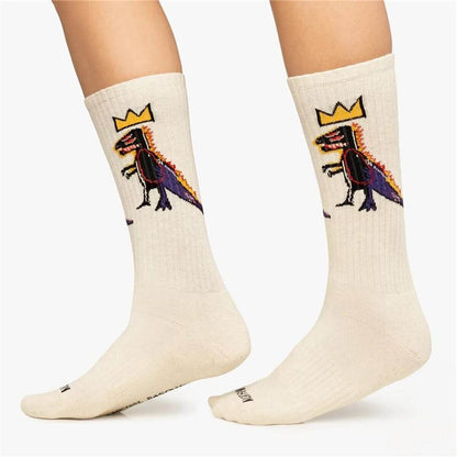 Strumpor Jimmy Lion Athletic Basquiat Pez Dis Brun - finns hos Aktivcamping