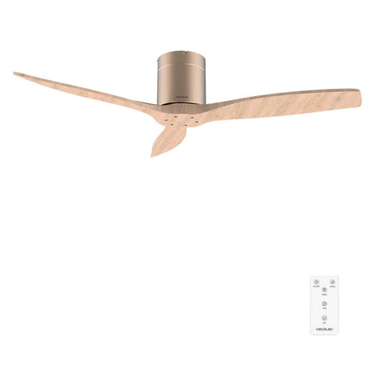 Takfläkt Cecotec Aero 5400 Classic 40 W Ø 132 cm Gyllene Trä finns hos Aktivcamping