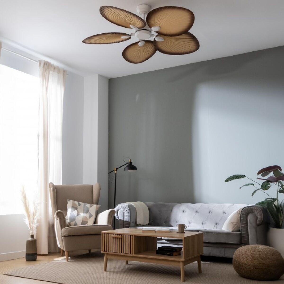 Takfläkt Cecotec EnergySilence Aero 5200 Palm 35 W Ø132 cm Ljusrosa finns hos Aktivcamping