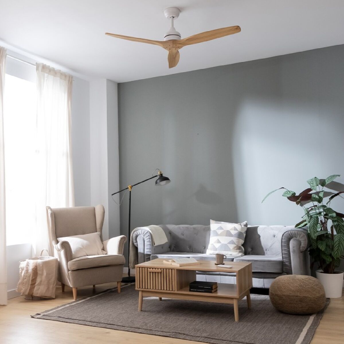 Takfläkt Cecotec EnergySilence Aero 5270 40 W Ø132 cm Trä finns hos Aktivcamping