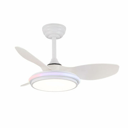 Takfläkt CristalRecord STEL EVO MINI RGB RETRAC Transparent - finns hos Aktivcamping