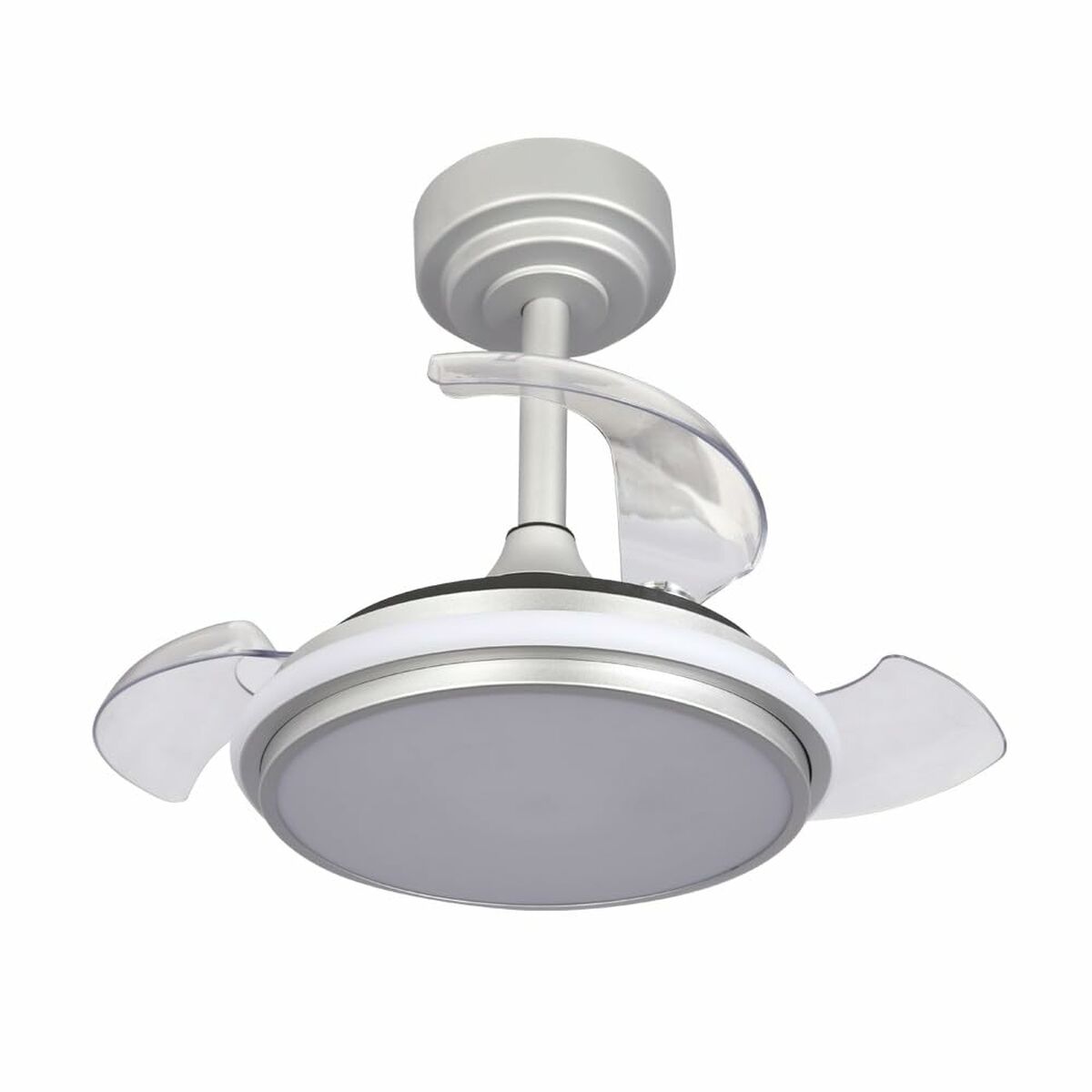 Takfläkt CristalRecord Silvrig 35 W (3000 K) (4000 K) finns hos Aktivcamping