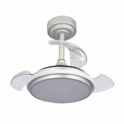 Takfläkt CristalRecord Silvrig 35 W (3000 K) (4000 K) finns hos Aktivcamping