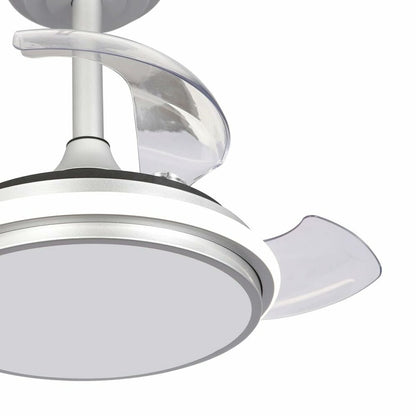 Takfläkt CristalRecord Silvrig 35 W (3000 K) (4000 K) finns hos Aktivcamping