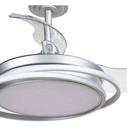 Takfläkt CristalRecord Silvrig 40 W Ø 40 cm finns hos Aktivcamping