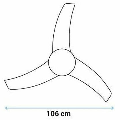 Takfläkt Universal Blue MISTRAL 3042 60W (106 cm) finns hos Aktivcamping