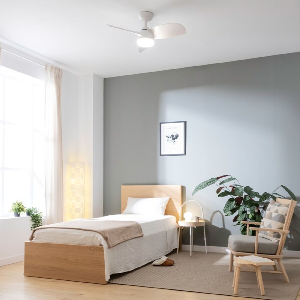 Takfläkt med belysning Cecotec EnergySilence Aero 3050 Vit 35 W - finns hos Aktivcamping