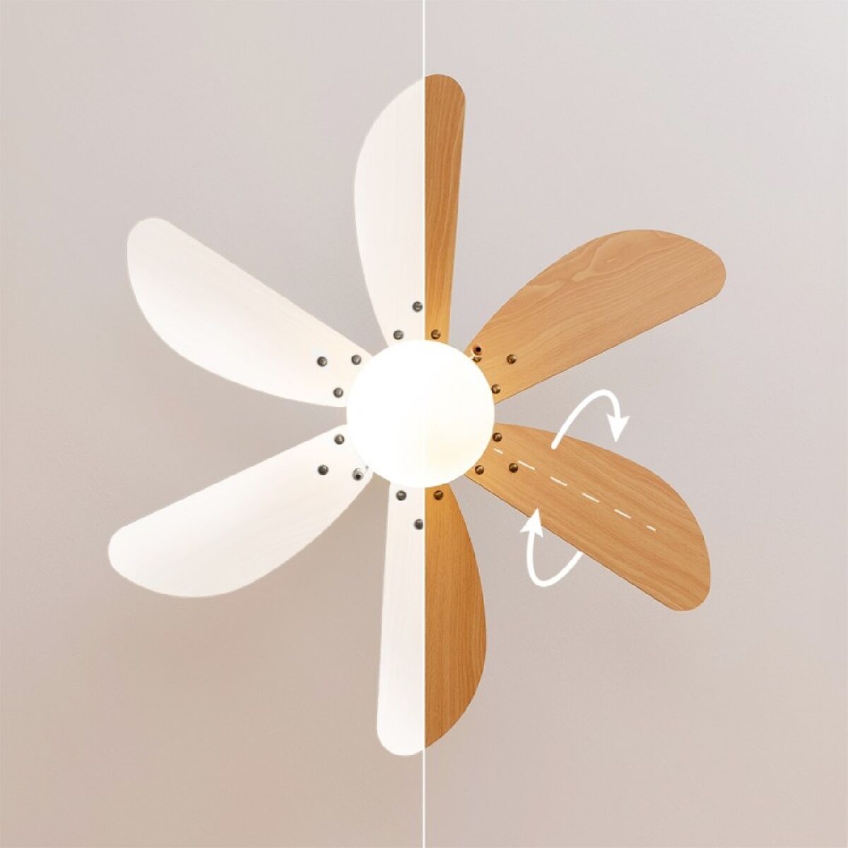 Takfläkt med belysning Cecotec EnergySilence Aero 360 Svart Trä 50 W finns hos Aktivcamping