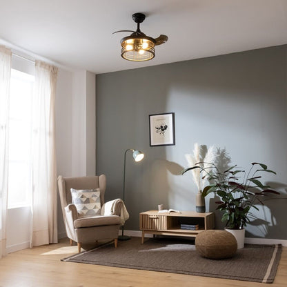 Takfläkt med belysning Cecotec EnergySilence Aero 3600 25 W Metall finns hos Aktivcamping