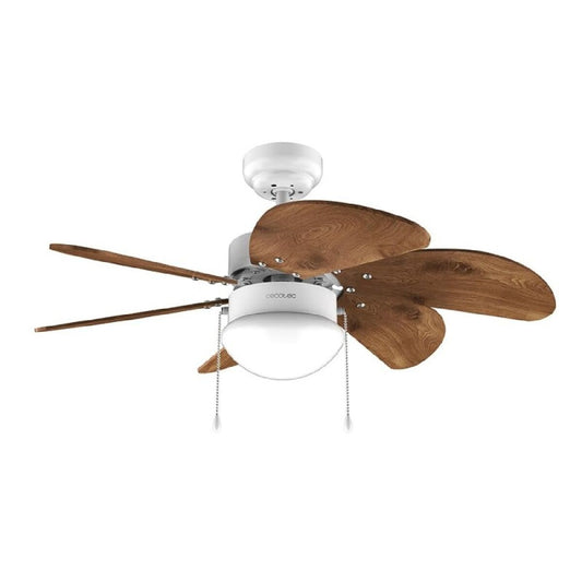 Takfläkt med belysning Cecotec EnergySilence Aero 365 Vit Trä 50 W finns hos Aktivcamping