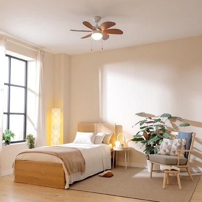 Takfläkt med belysning Cecotec EnergySilence Aero 365 Vit Trä 50 W finns hos Aktivcamping