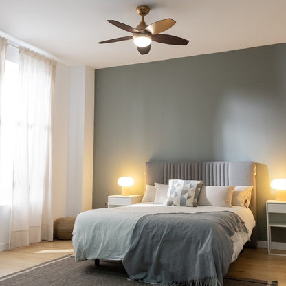 Takfläkt med belysning Cecotec EnergySilence Aero 4200 Brun Gyllene 15 W 53 W finns hos Aktivcamping