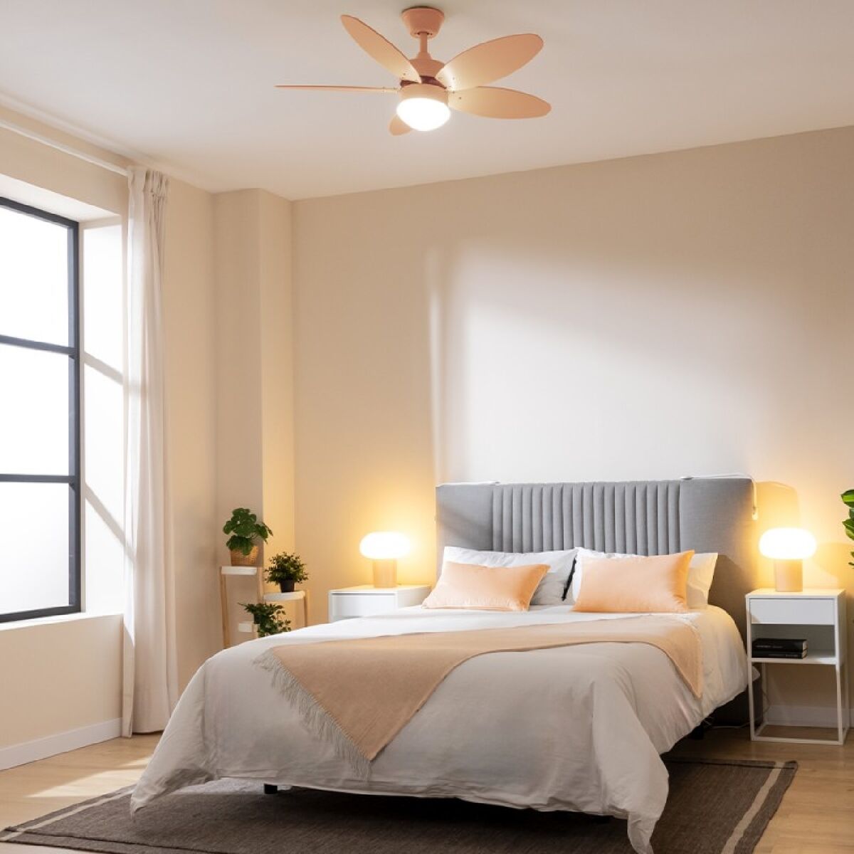 Takfläkt med belysning Cecotec EnergySilence Aero 4260 Orange 18 W 40 W finns hos Aktivcamping