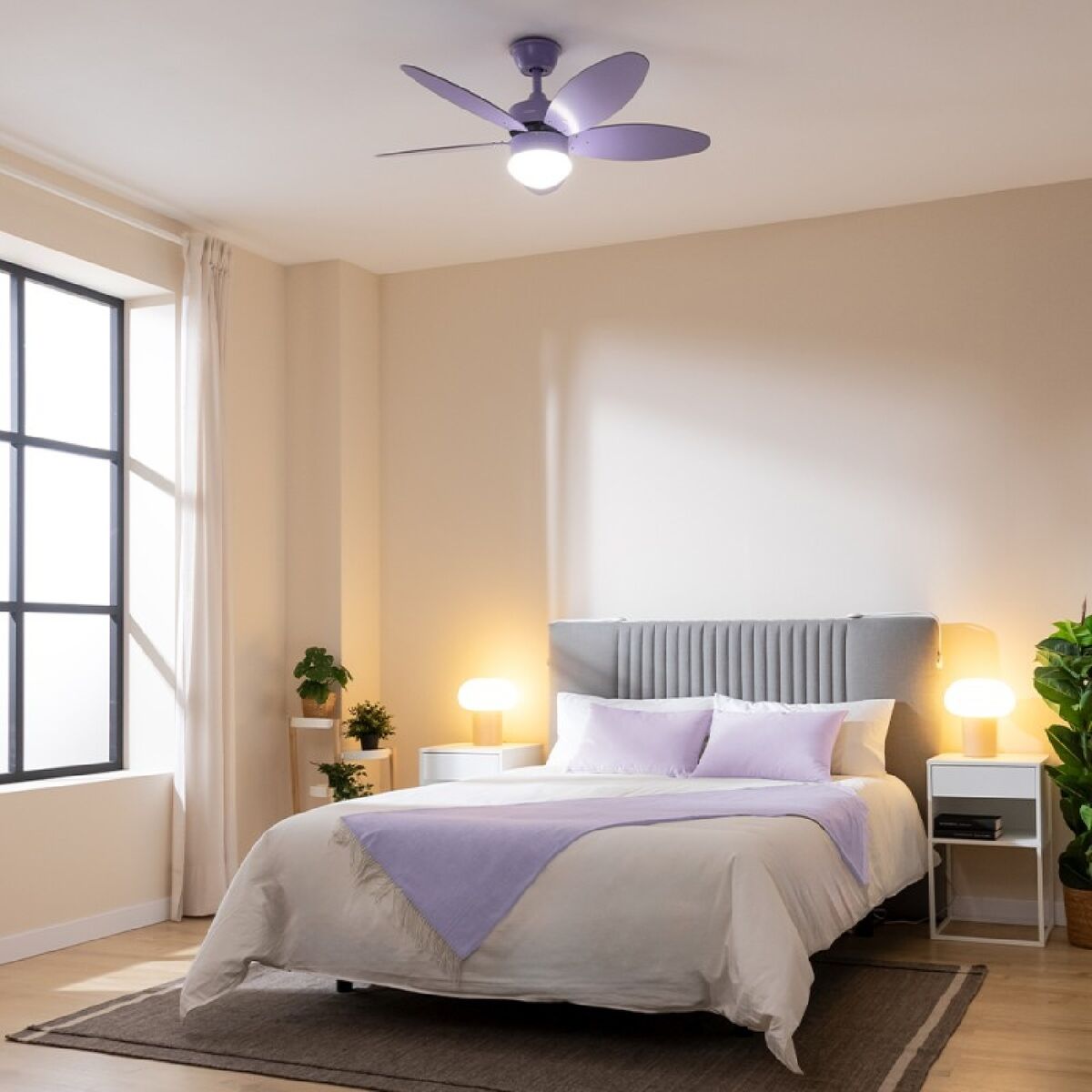 Takfläkt med belysning Cecotec EnergySilence Aero 4260 Purpur 18 W 40 W finns hos Aktivcamping