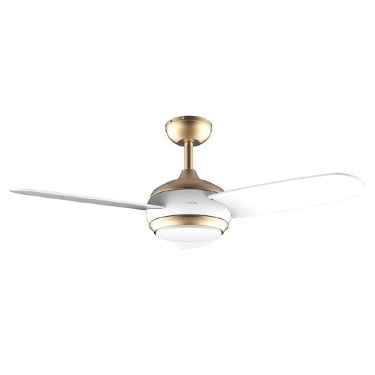 Takfläkt med belysning Cecotec EnergySilence Aero 4265 Vit Gyllene 18 W 65 W finns hos Aktivcamping