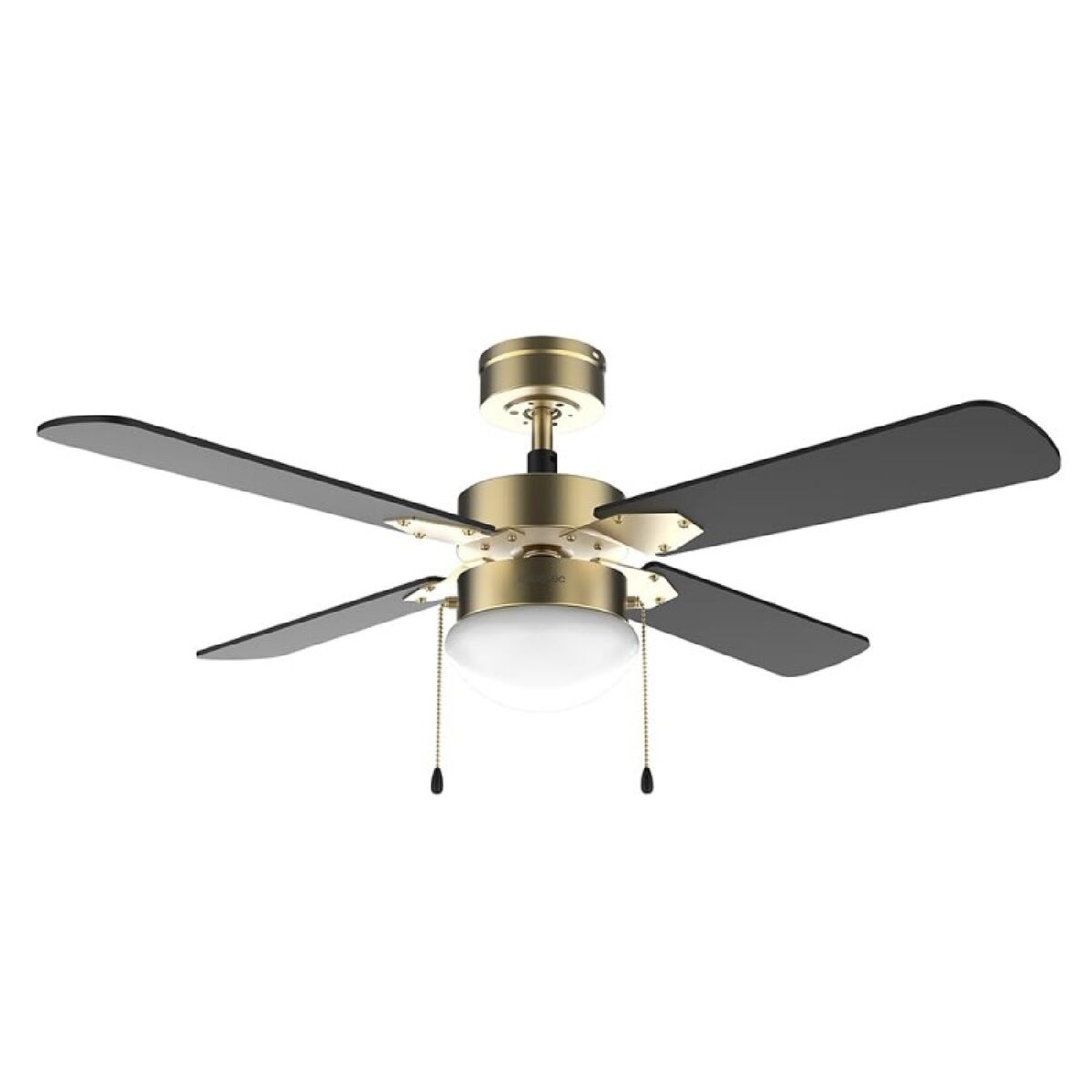 Takfläkt med belysning Cecotec EnergySilence Aero 450 Svart Gyllene 50 W - finns hos Aktivcamping