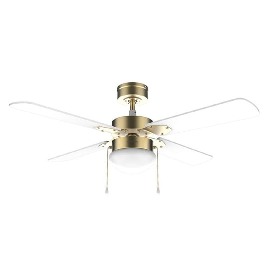 Takfläkt med belysning Cecotec EnergySilence Aero 450 Vit Gyllene 50 W finns hos Aktivcamping