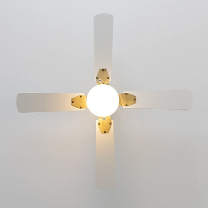 Takfläkt med belysning Cecotec EnergySilence Aero 450 Vit Gyllene 50 W finns hos Aktivcamping