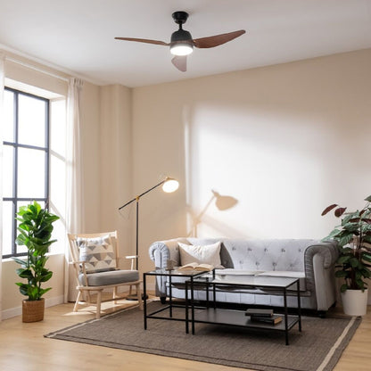 Takfläkt med belysning Cecotec EnergySilence Aero 5250 Brun Svart 18 W 62 W - finns hos Aktivcamping