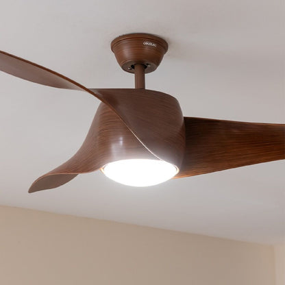Takfläkt med belysning Cecotec EnergySilence Aero 5290 18 W 40 W Mörkbrun Trä finns hos Aktivcamping