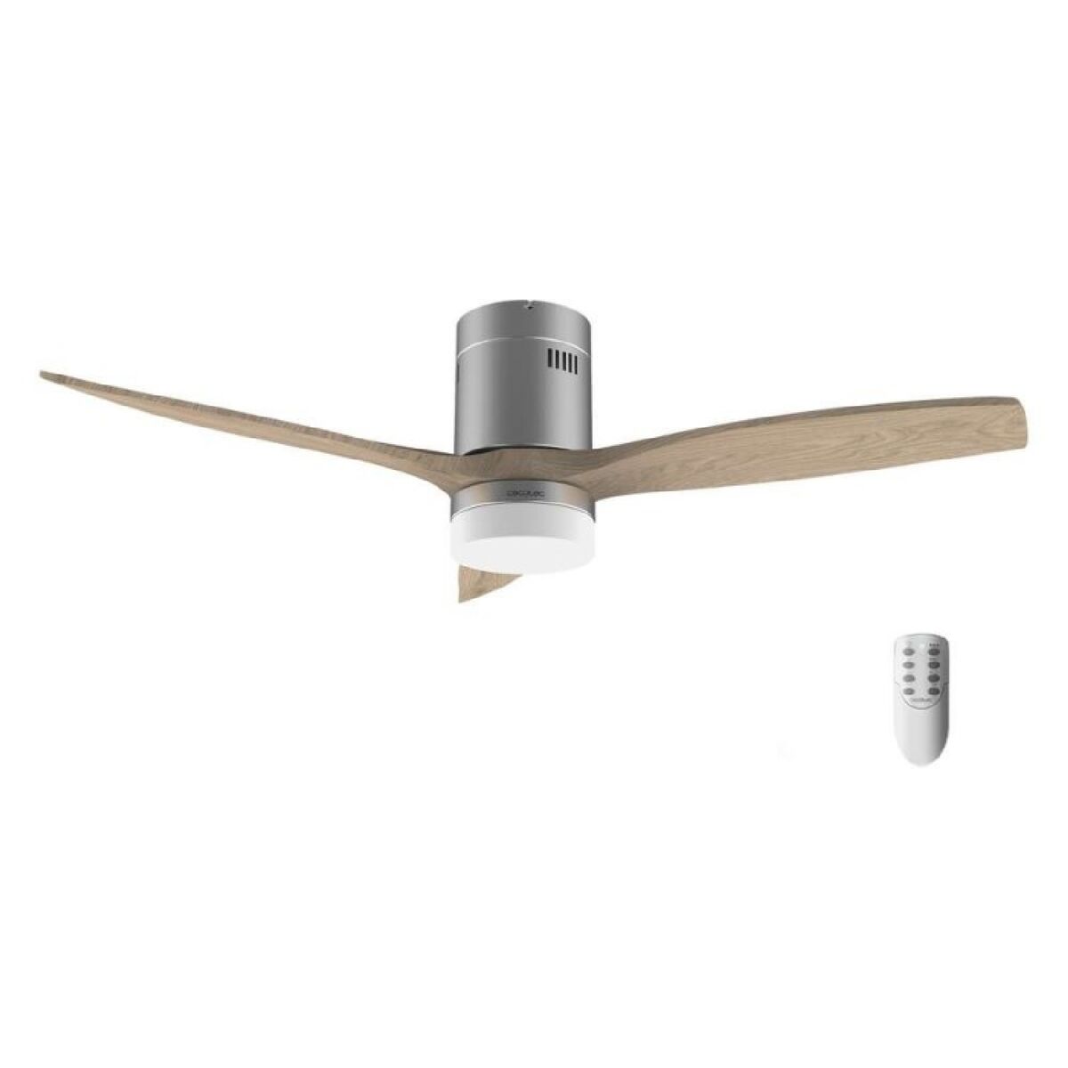 Takfläkt med belysning Cecotec EnergySilence Aero 5600 Classic Steel 40 W Silvrig finns hos Aktivcamping