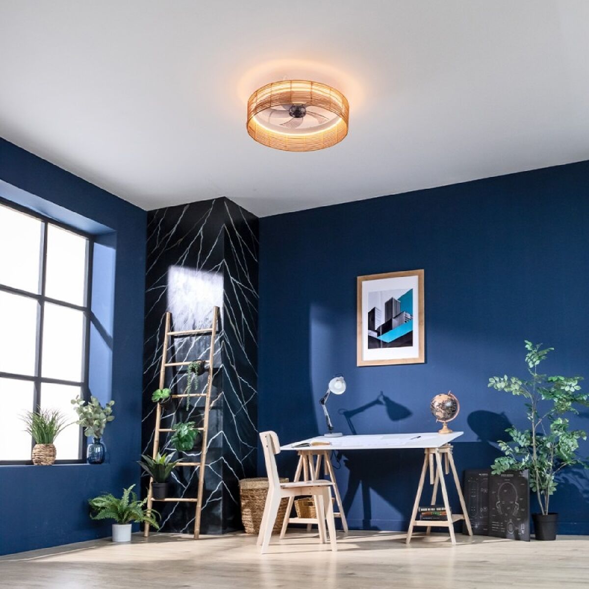 Takfläkt med belysning Cecotec EnergySilence LampAero 600 20 W 45 W finns hos Aktivcamping