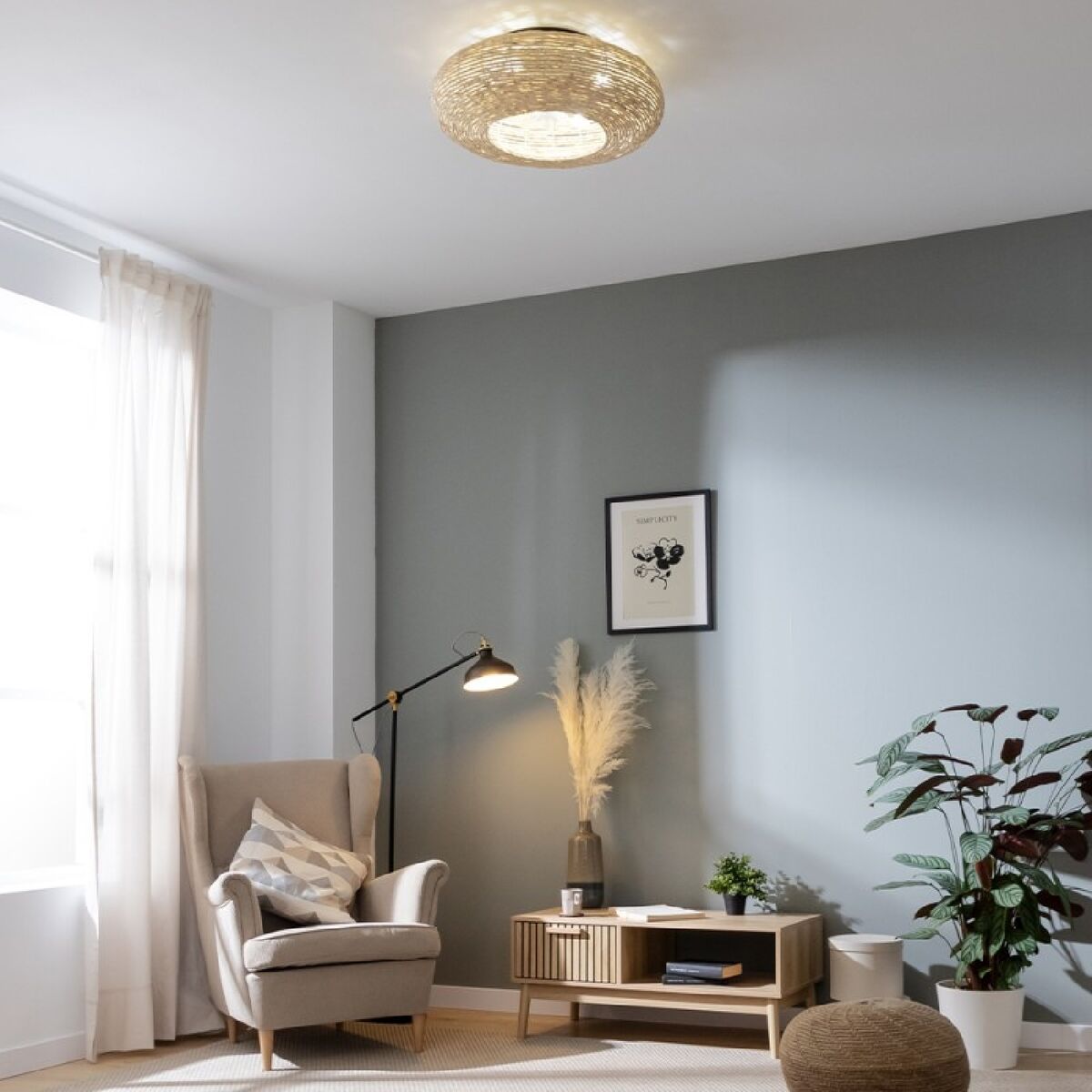 Takfläkt med belysning Cecotec EnergySilence LampAero 600 20 W 70 W finns hos Aktivcamping