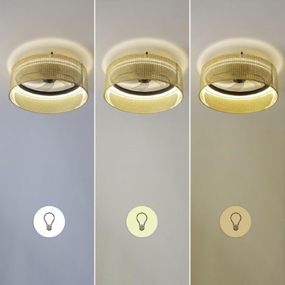 Takfläkt med belysning Cecotec EnergySilence LampAero 600 Beige 20 W 45 W finns hos Aktivcamping
