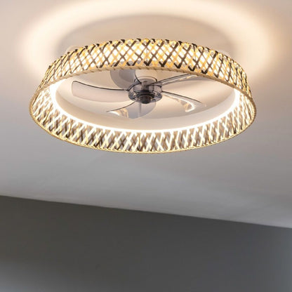Takfläkt med belysning Cecotec EnergySilence LampAero 610 Natural Design 20 W 45 W finns hos Aktivcamping