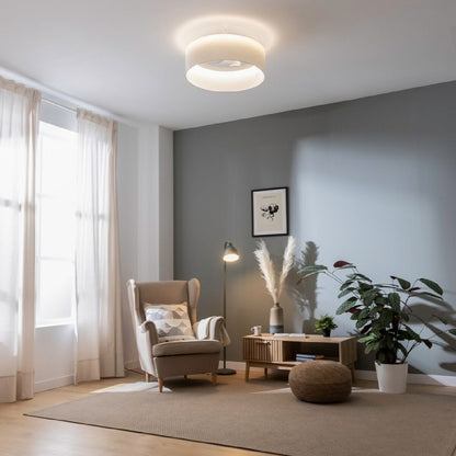 Takfläkt med belysning Cecotec EnergySilence LampAero 650 Vit 20 W 45 W finns hos Aktivcamping