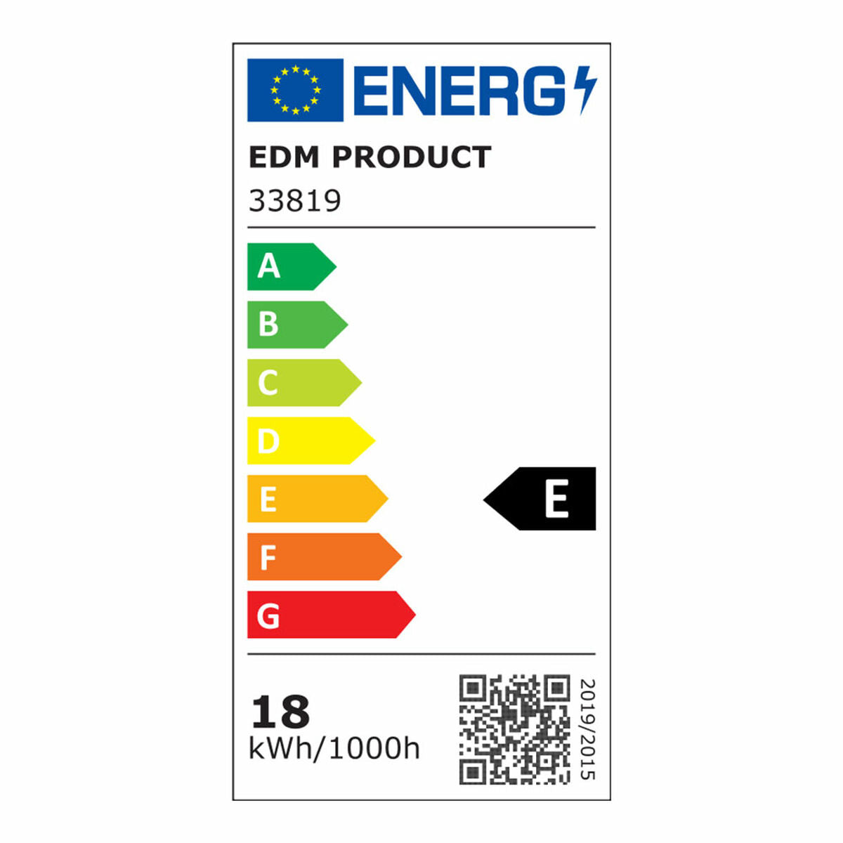 Takfläkt med belysning EDM 33819 Báltico 20 W 2190 Lm - finns hos Aktivcamping