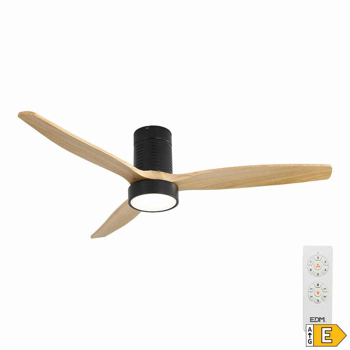 Takfläkt med belysning EDM 33823 Kara 30 W 2190 Lm finns hos Aktivcamping
