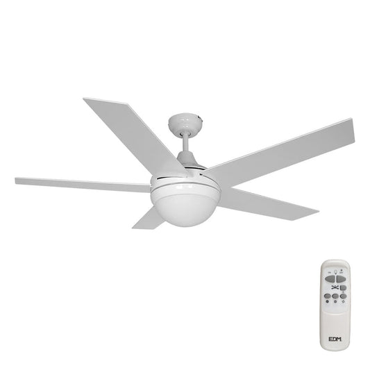 Takfläkt med belysning EDM 33988 Adriatico Vit 60 W finns hos Aktivcamping